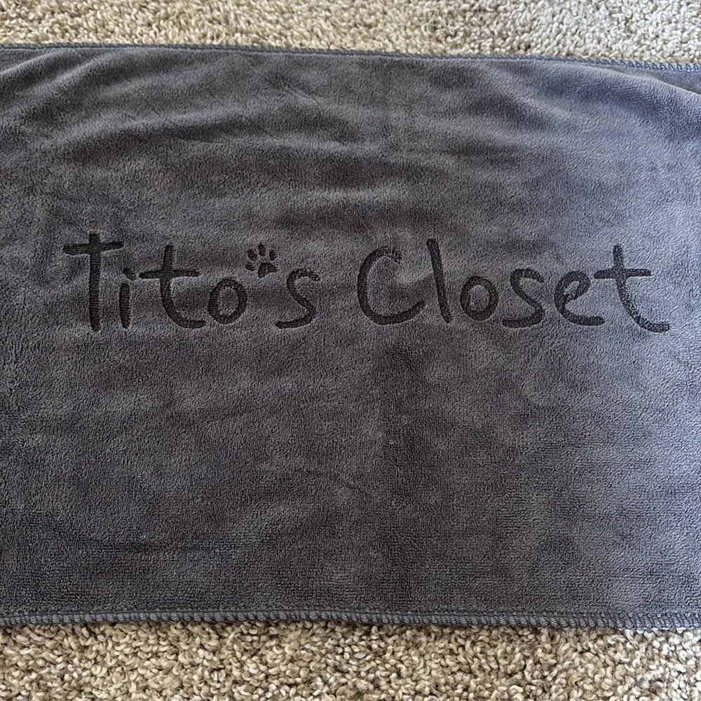 Microfiber towels for cleaning, grooming, car detailing, etc.